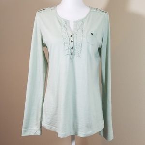 Eddie Bauer knit top long sleeves